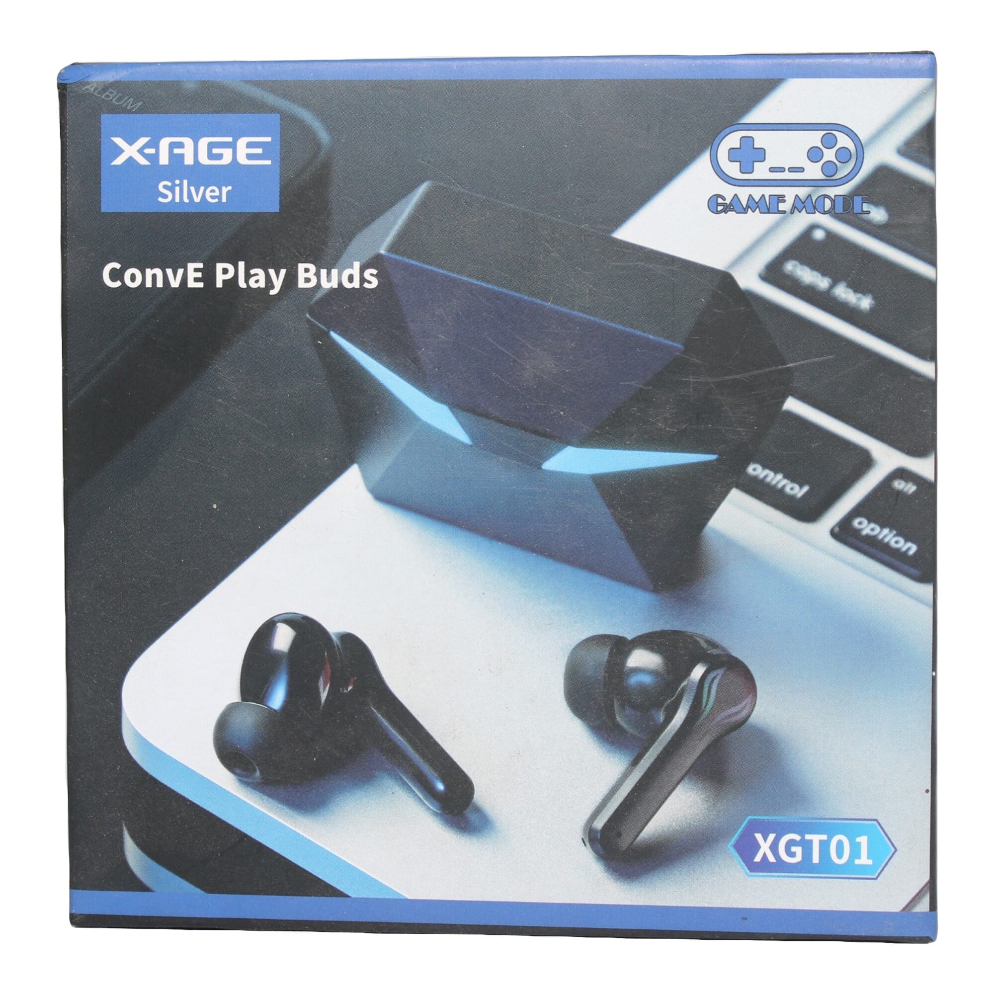 X-age Silver Xgt01 Conve Play Buds/earbuds